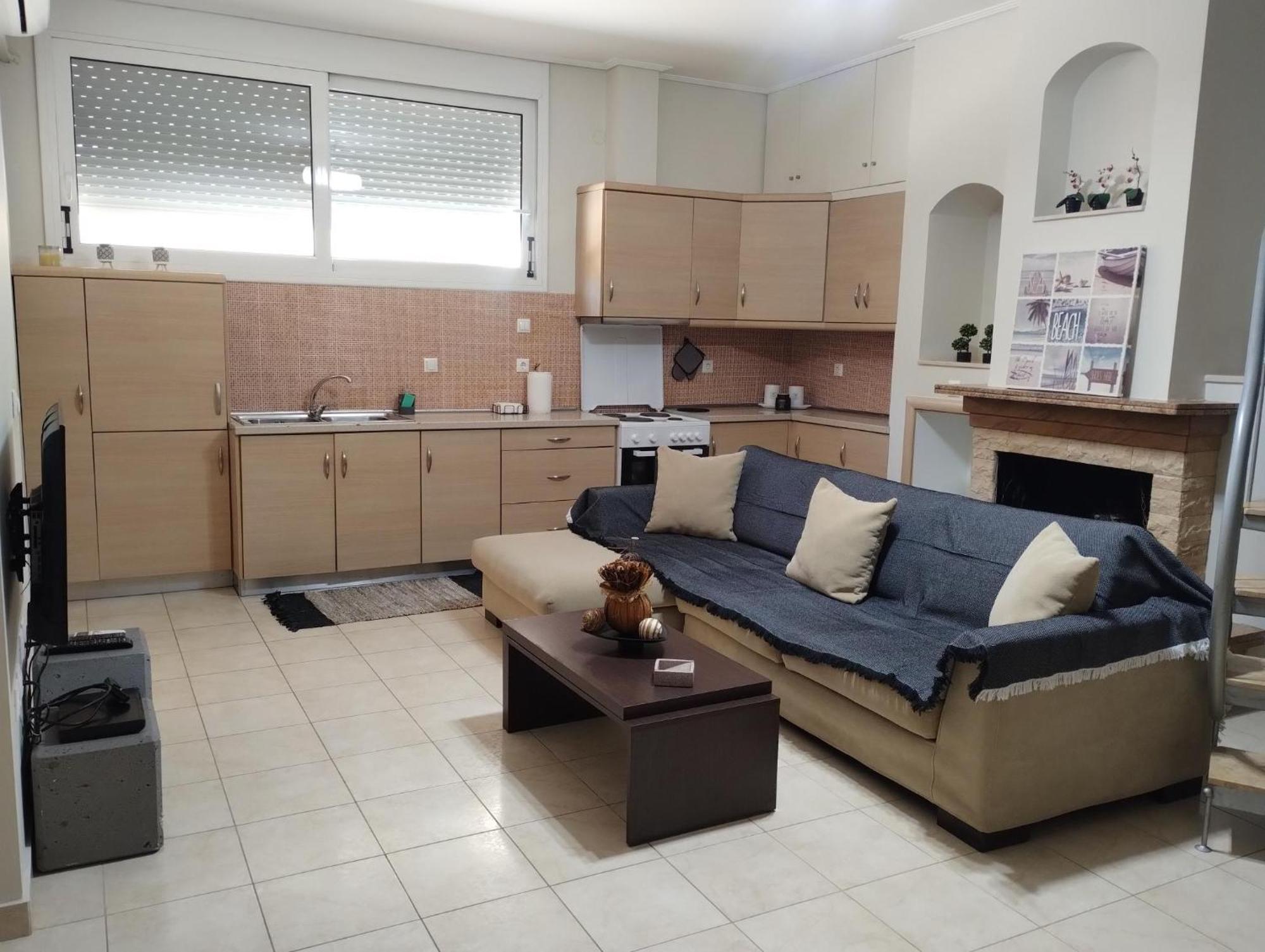 Kalamata Beach Maisonette Bagian luar foto