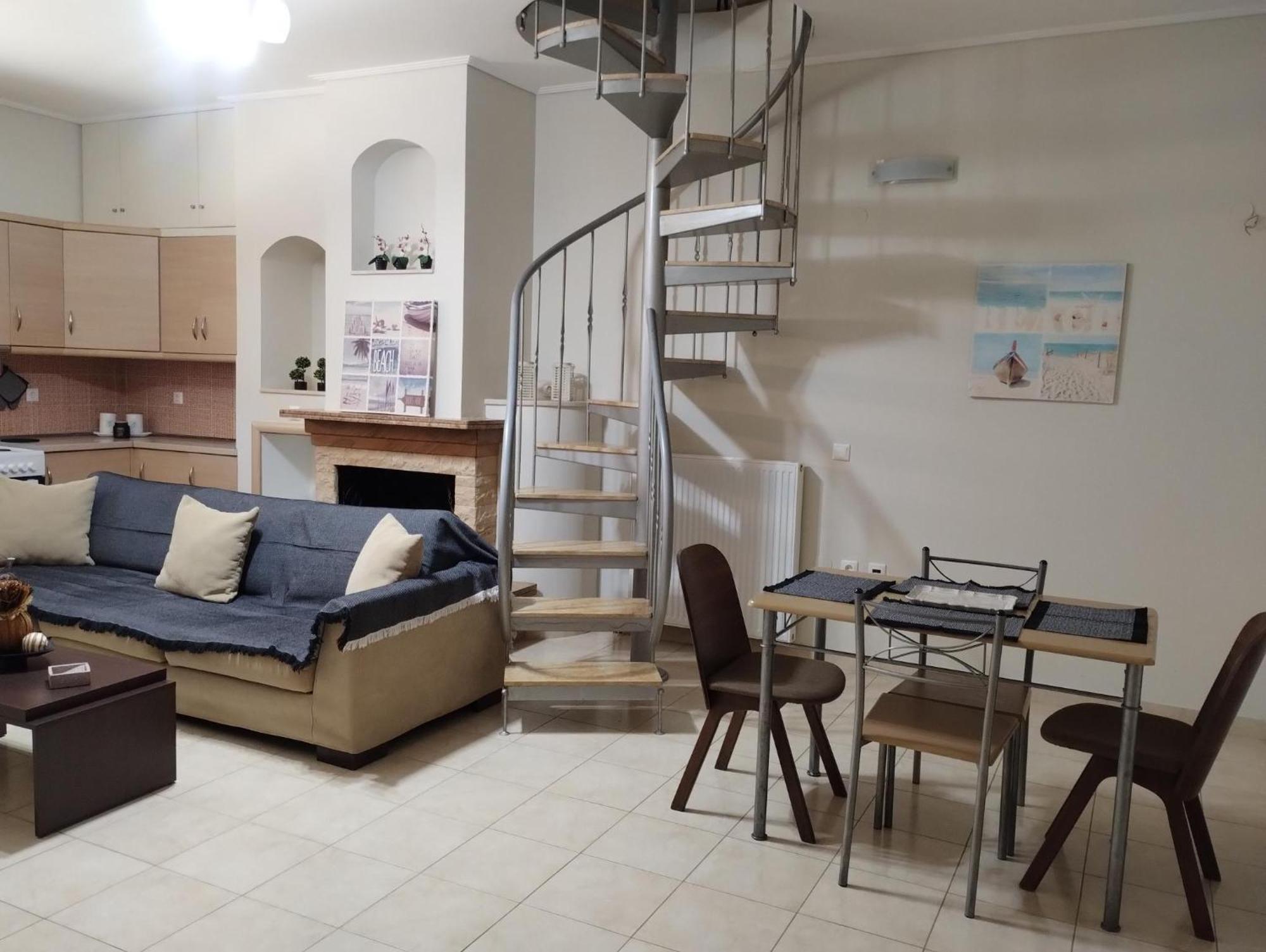 Kalamata Beach Maisonette Bagian luar foto